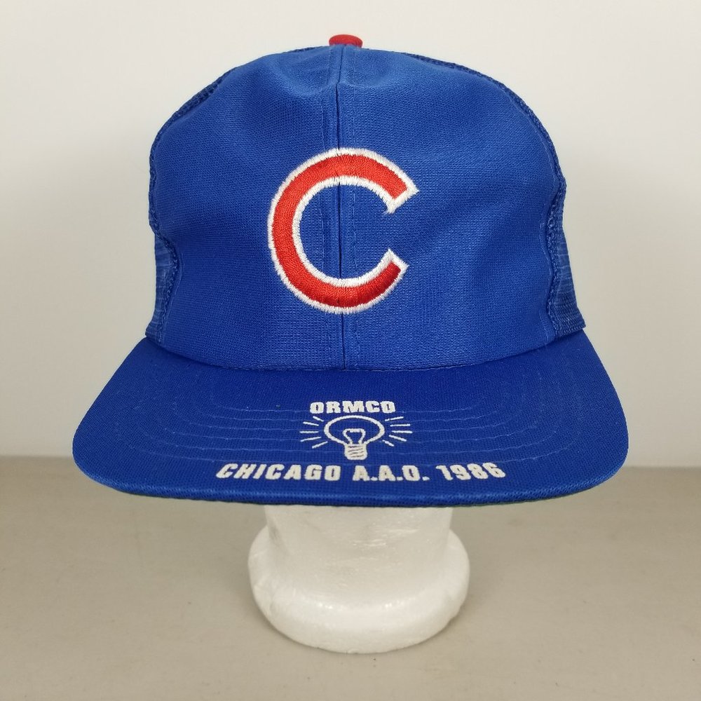 Vintage Chicago Cubs Trucker Mesh Snap-back MLB